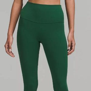 EUC Lululemon Align High Rise Leggings in Everglade Green